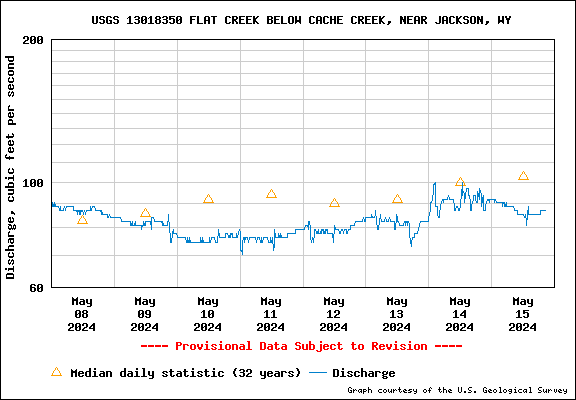 USGS Water-data graph for site 13018350