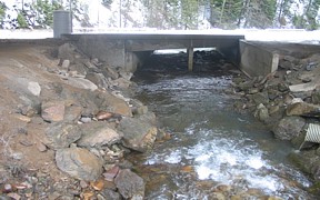 Canyon Creek above mouth at Wallace, ID - USGS file photo