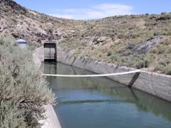 Salmon River Canal Co Canal nr Rogerson, ID - USGS file photo