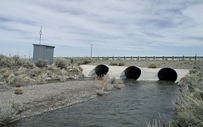 Big Lost River at Lincoln Boulevard bridge near Atomic City, ID - USGS file photo