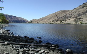 Clearwater River at Spalding, ID - USGS file photo