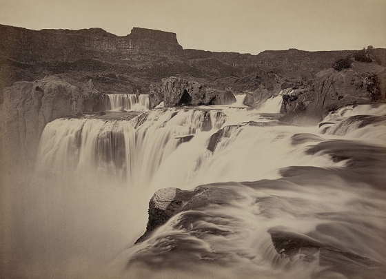 Shoshone Falls 1874 image