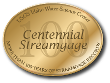 USGS Idaho Water Science Center celebrating more than 100 Years of streamgage Records
