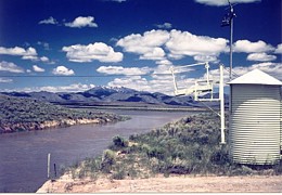 INL Diversion at outlet of Spreading Area A near Arco, ID - USGS file photo