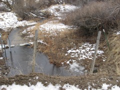 Indian Creek near Mayfield, ID Low flow - USGS file photo