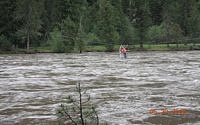 Selway River near Lowell, ID - USGS file photo - high flows May 2008