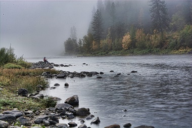 Clearwater River at Orofino, ID - USGS file photo