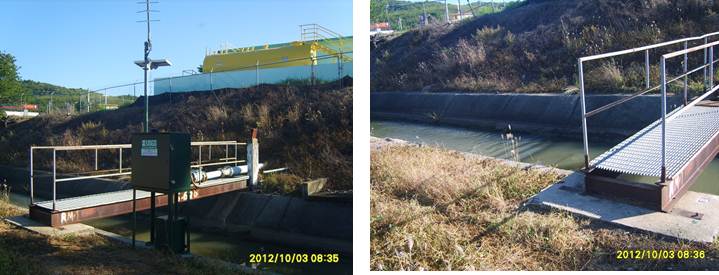 Image of Canal Principal de Riego del Valle de Lajas below Majinas Filtration Plant
